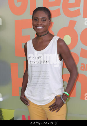 3 novembre 2019, USA : 03 novembre 2019 - Los Angeles, Californie - Adina porter. Création de ''Green Eggs and Ham'' de Netflix à la Hollywood American Legion. Crédit photo : PMA/AdMedia Banque D'Images