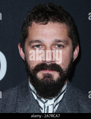 Los Angeles, États-Unis. 06Th Nov, 2019.L'Acteur Shia LaBeouf arrive à la 23e Prix du cinéma hollywoodien qui s'est tenue à l'hôtel Beverly Hilton le 3 novembre 2019 à Beverly Hills, Los Angeles, Californie, États-Unis. (Photo par Xavier Collin/Image Press Office) Banque D'Images