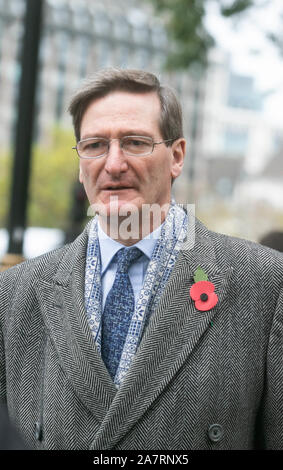 Londres, Royaume-Uni. 4 novembre 2019.L'ancien procureur général et Pro rester député de Beaconsfield, Dominic Grieve vu à Westminster. amer ghazzal /Alamy live News Banque D'Images