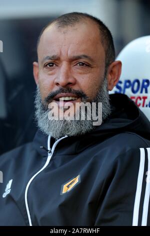 NUNO ESPIRITO SANTO, entraîneur de Wolverhampton Wanderers FC, 2019 Banque D'Images