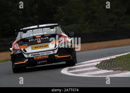 Dan Cammish (GBR) Halfords Yuasa la dynamique de l'équipe Honda Civic Banque D'Images