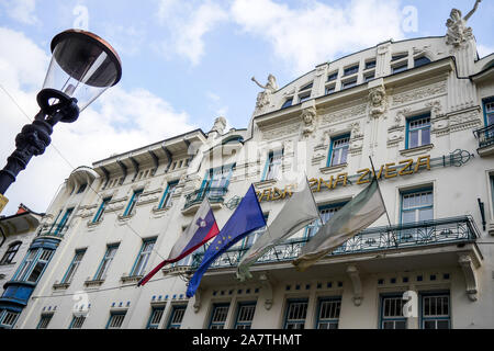 Zadružna zveza Slovenije z omejeno odgovornostjo, zadruga, Ljubljana, Slovénie Banque D'Images