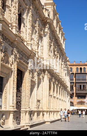 Hôtel de ville de Séville dans la Plaza de San Francisco Sevilla Séville Espagne Séville Andalousie Espagne eu Europe Banque D'Images
