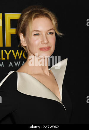 Los Angeles, CA - 03 novembre : Renée Zellweger assiste à la 23e Hollywood Film Awards au Beverly Hilton Hotel le Novembre 03, 2019 à Beverly Hills, Californie. Banque D'Images