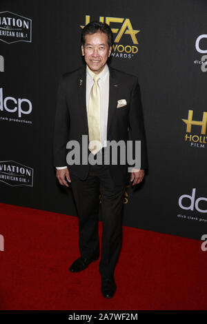 Los Angeles, Californie - Nov 03, 2019 : Peter Kwan assiste à la 23e Hollywood Film Awards au Beverly Hilton Hotel Banque D'Images
