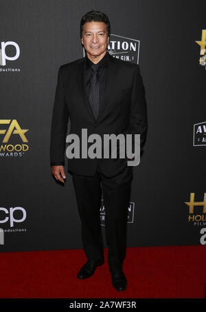 Los Angeles, Californie - Nov 03, 2019 : Gil Birmingham occupe le 23e Hollywood Film Awards au Beverly Hilton Hotel Banque D'Images