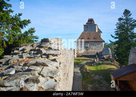 Kasperk château, parc national de Sumava (forêt de Bohême), République Tchèque Banque D'Images