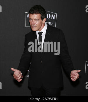 Los Angeles, Californie - Nov 03, 2019 : Antonio Banderas assiste à la 23e Hollywood Film Awards au Beverly Hilton Hotel Banque D'Images