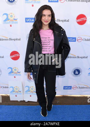 Le 3 novembre 2019, Santa Monica, Californie, USA : Lilimar assiste à l'UCLA Mattel Children's Hospital's 20ème fête annuelle sur la jetée. (Crédit Image : © ZUMA/Bennight Billy sur le fil) Banque D'Images