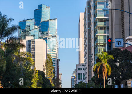 La ville de San Diego sur un matin de novembre. San Diego, Californie, USA. Banque D'Images