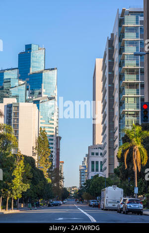 La ville de San Diego sur un matin de novembre. San Diego, Californie, USA. Banque D'Images