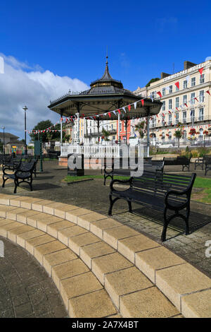 Kiosque dans le parc Kennedy, Cobh, dans le comté de Cork, Irlande Banque D'Images