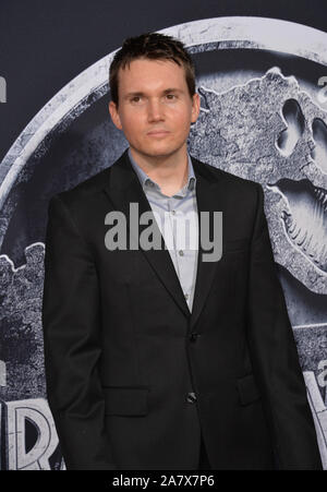 LOS ANGELES, CA - le 10 juin 2015 : Scénariste Derek Connolly lors de la première mondiale de son film 'Jurassic World' au Kodak Theater, Hollywood. © 2015 Paul Smith / Featureflash Banque D'Images