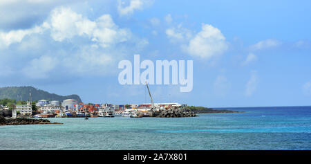 Le port de Moroni, Comores. Banque D'Images