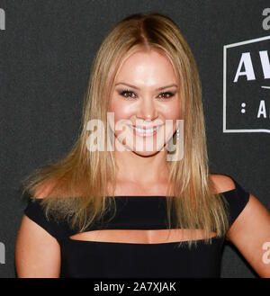 Los Angeles, Californie - Nov 03, 2019 : Lauren Woodland assiste à la 23e Hollywood Film Awards au Beverly Hilton Hotel Banque D'Images