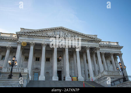 La colline du Capitole en Amérique Banque D'Images