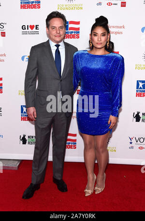 NEW YORK, NEW YORK - 04 novembre : Chloe Fleur, Michael Sepsa assister à la 13e édition de Stand Up for Heroes au Théâtre Hulu au Madison Square Garden le 04 novembre 2019, dans la ville de New York. Photo : Jeremy Smith/imageSPACE/MediaPunch MediaPunch Crédit : Inc/Alamy Live News Banque D'Images