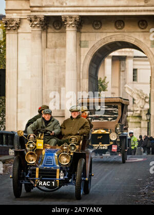 1901 Mors de la conduite sur le 2019 Londres à Brighton exécuter Banque D'Images