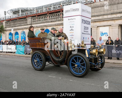 1901 Mors de la conduite sur le 2019 Londres à Brighton exécuter Banque D'Images