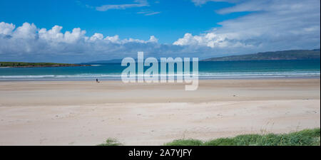 La pittoresque plage Narin County Donegal Irlande Portnoo Banque D'Images