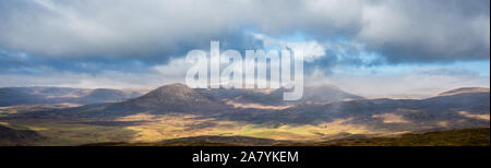 Des Munros Perthshire : Carn Liath, Airgiod Bheinn, Beinn A'Ghlo, Gabhar nan Carn Banque D'Images