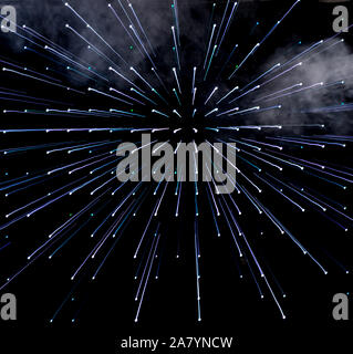 Floue lumières colorées glitter. Abstract allumé en texture. Noël, Nouvel An ou un anniversaire. La photographie de la vie nocturne Banque D'Images