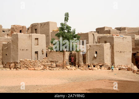 Pays Dogon : village de Kono Banque D'Images