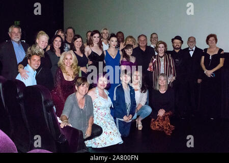 VAN Nuys, Californie - 1 novembre, 2019 : le chiffre d'affaires Salles de cinéma Premiere au Regency Theatre. Célébrités, cast and crew, famille et amis ont été Banque D'Images