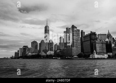 Manhattan Skyline New York Banque D'Images