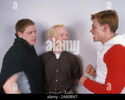 Bronski Beat,de gauche John Foster,Jimmy Somerville,Larry Steinbachek Banque D'Images