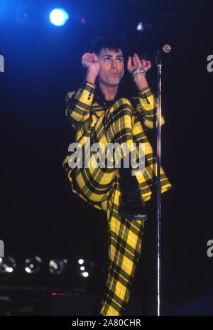 Paul King des années 80 pop King sur la scène du Dominion Theatre, Londres 2 Mars 1985 Banque D'Images