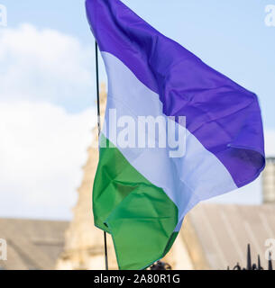 London UK 5 Novembre2019 les femmes contre les pensions d'état d'inégalité (WASPI) manifestation devant les Chambres du Parlement britannique à Londres, pour protester contre les changements dans l'état de la femme de l'âge de la retraite. Ian crédit DavidsonAlamy Live News Banque D'Images