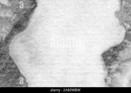 Pour le design, web, décoration, surfaces. Résumé illustration artistique. L'élément de conception gris. Contexte aquarelle gris. Banque D'Images