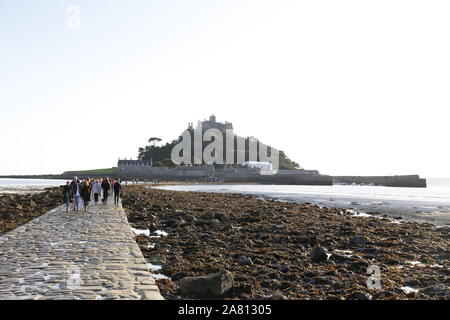 St Michael's Mount, Cornwall Banque D'Images