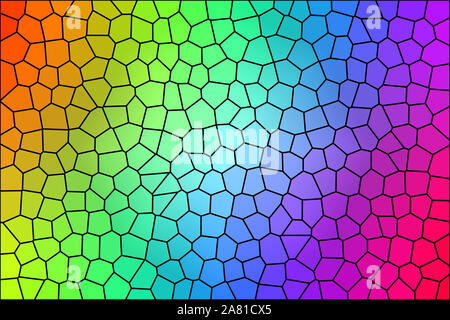 Un abrégé de couleur arc-en-image d'arrière-plan. Banque D'Images
