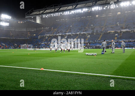 Londres, Royaume-Uni. 05Th Nov, 2019. Londres, 05-11-2019 Stamford Bridge, stade de football la saison 2019/2020 de la Ligue des Champions. L'échauffement pendant le match Ajax - FC Chelsea Ajax. Credit : Pro Shots/Alamy Live News Banque D'Images