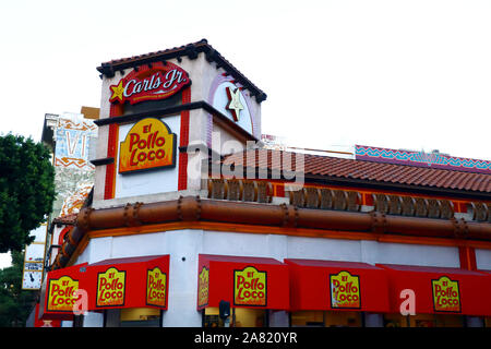 EL POLLO LOCO chaîne de restauration rapide spécialisée dans le poulet grillé style mexicain Banque D'Images