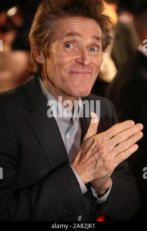 La 63e BFI London Film Festival UK Premiere de 'Le Phare' qui s'est tenue à l'odéon Luxe, Leicester Square - Arrivées avec : Willem Dafoe Où : London, Royaume-Uni Quand : 05 Oct 2019 Crédit : Mario Mitsis/WENN.com Banque D'Images