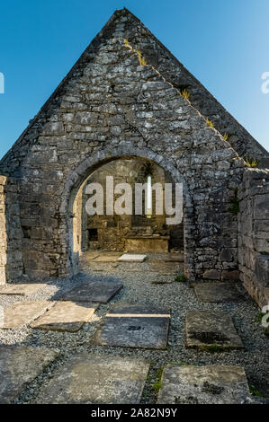 Les sept églises (7C-15C) les îles d'ARAN COMTÉ DE GALWAY IRLANDE Banque D'Images