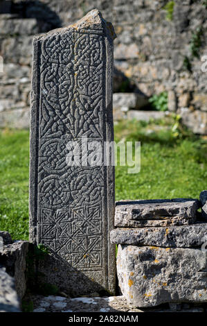 Les sept églises (7C-15C) les îles d'ARAN COMTÉ DE GALWAY IRLANDE Banque D'Images