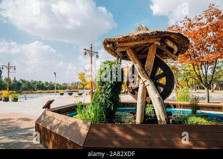 Parc de la Coupe du monde, à l'automne parc Pyeonghwa à Séoul, Corée Banque D'Images