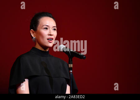 05 novembre, 2019. 05Th Nov, 2019. Zhang Ziyi, 05 novembre 2019 - Le 32e Festival International du Film de Tokyo, cérémonie de clôture, à Tokyo, au Japon, le 05 novembre, 2019. Credit : 2019/AFLO TIFF/Alamy Live News Banque D'Images