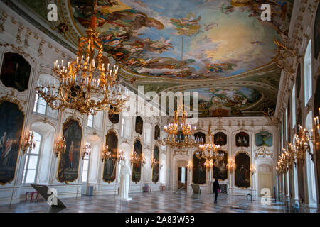 À l'intérieur du palais impérial Hofburg impériale, vu de Rennweg, Innsbruck, vallée de l'Inn, Tyrol, Autriche Banque D'Images