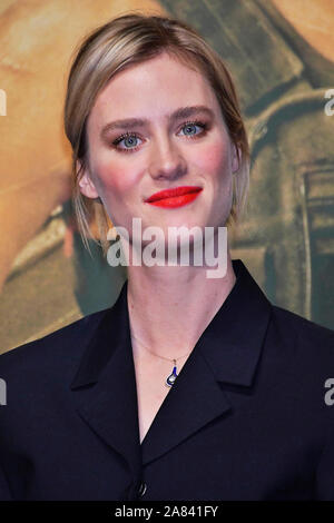 Tokyo, Japon. 05Th Nov, 2019. Davis Mackenzie à la conférence de presse pour le film "Terminator : sombre destin' à la belle salle Roppongi. Tokyo, 05.11.2019 | Conditions de crédit dans le monde entier : dpa/Alamy Live News Banque D'Images