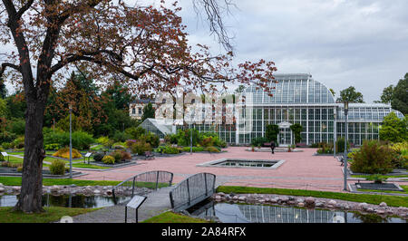 Le jardin botanique de Kaisaniemi à Helsinki, Finlande Banque D'Images