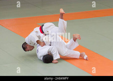 La préparation de Tokyo 2020, Centre International de Judo Kodokan Banque D'Images