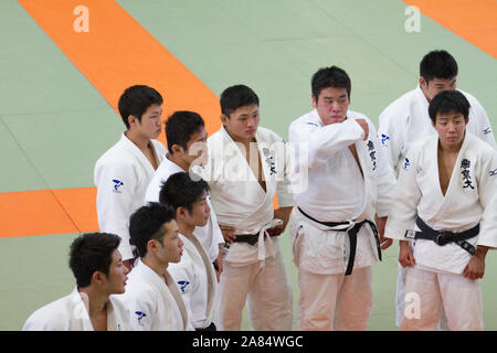 La préparation de Tokyo 2020, Centre International de Judo Kodokan Banque D'Images