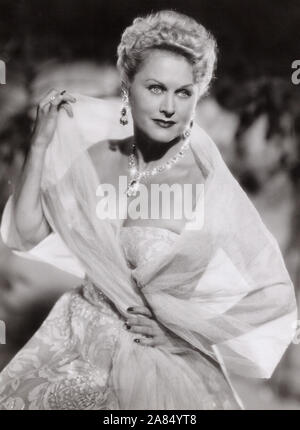 Marika Rökk, deutsch, Sängerin östereichische Schauspielerin und Tänzerin, Deutschland 1950er Jahre. L'Autriche allemande actrice, chanteuse et danseuse Marika Roekk, l'Allemagne des années 1950. Banque D'Images