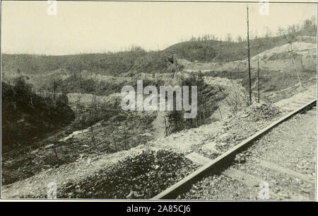 'Raleigh County et la partie ouest de Mercer et Summers counties' (1916) Banque D'Images