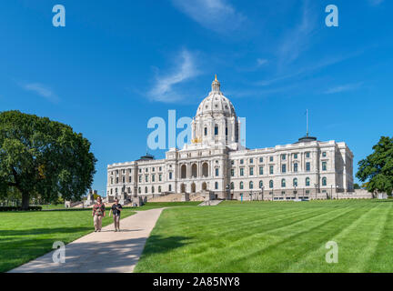 St Paul, MN. Minnesota State Capitol, Saint Paul, Minnesota, USA Banque D'Images